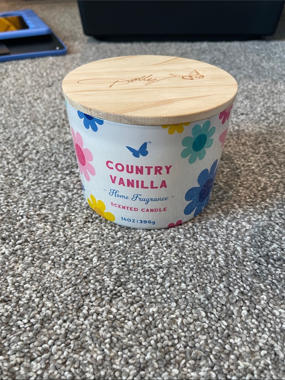 Dolly Parton candle